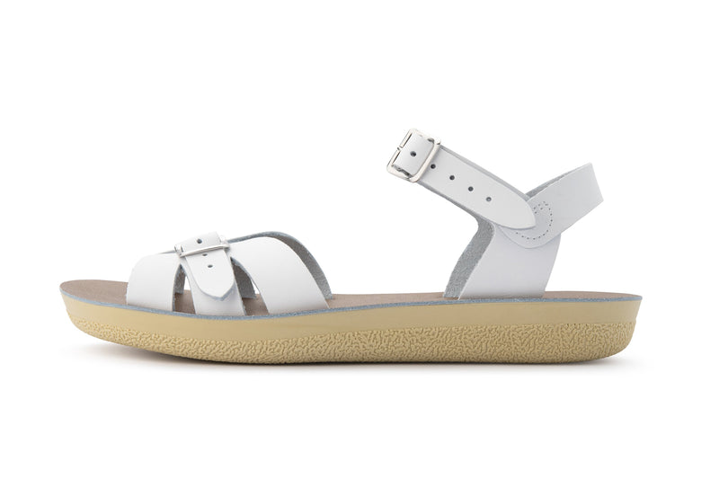Sun-San Boardwalk White Adult – Salt Water Sandals AU