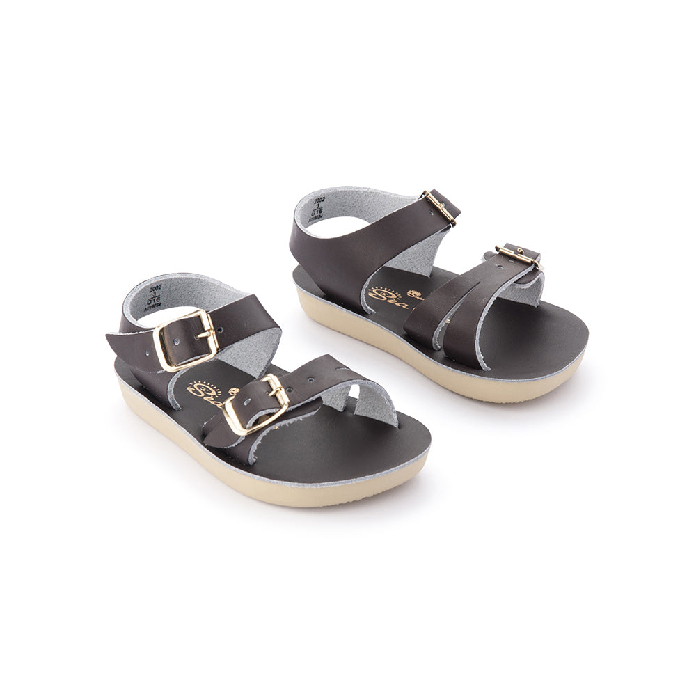 Sun-San Sea Wee Infant Brown - FINAL SALE – Salt Water Sandals AU